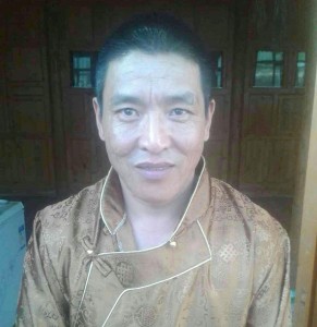 Dhondup Wangchen released from prison, Khotse, 5 June 2014 Portrait