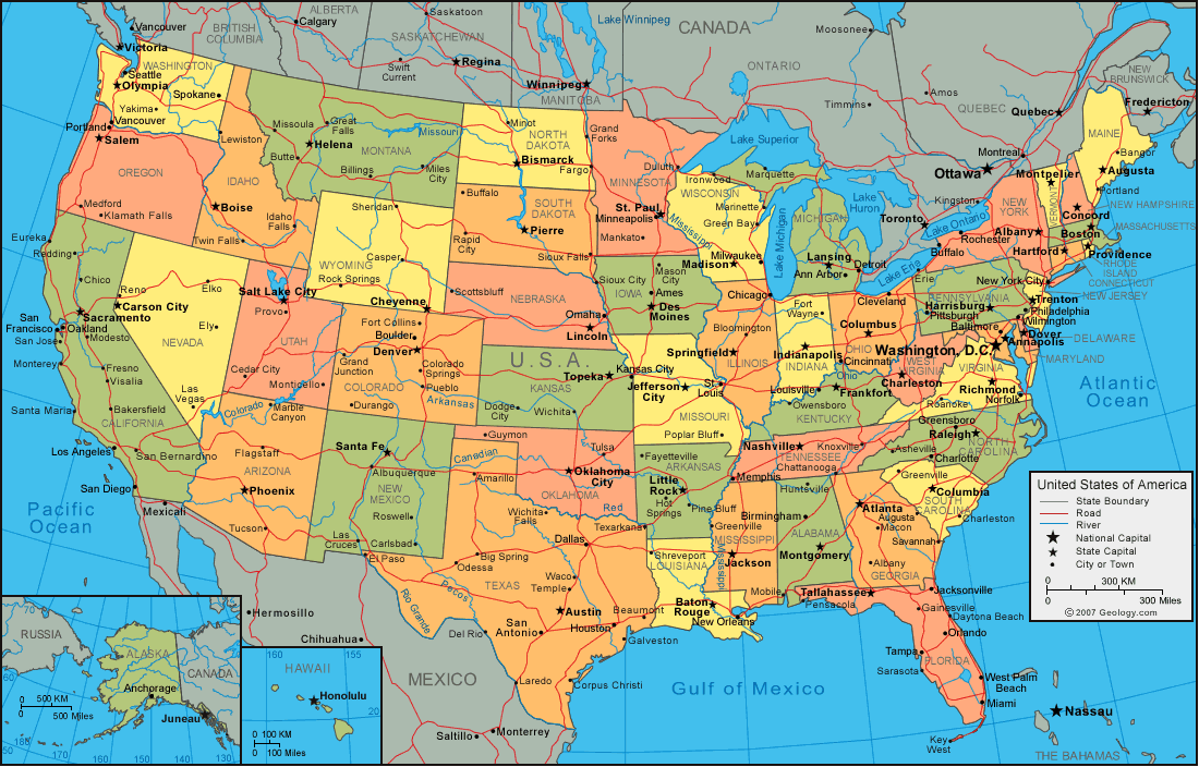 the-united-states-of-america-map