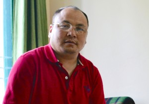 Golog Jigme Gyatso in Dharamsala, 19 May 2014. Golog_Jigme_vot